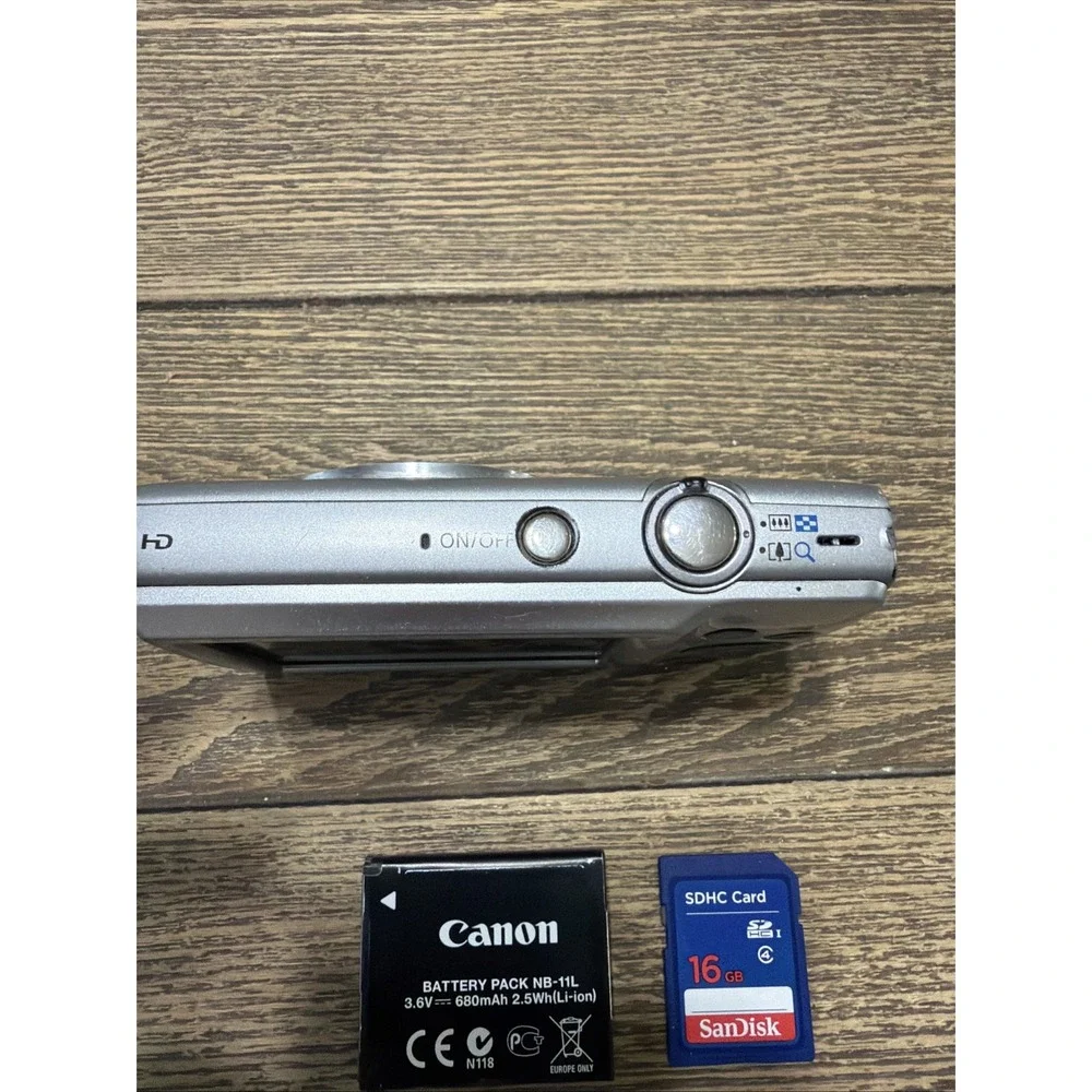 Canon Power shot GLPH135 8X Zoom 5.0-40 mm UNTESTED With Battery & SDHC Card